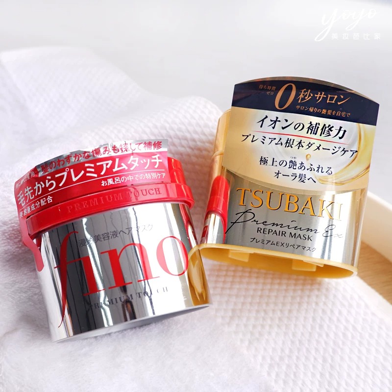 Hair Care Tsubaki - 일본 TSUBAKI 프리미엄 리페어 헤어 마스크,