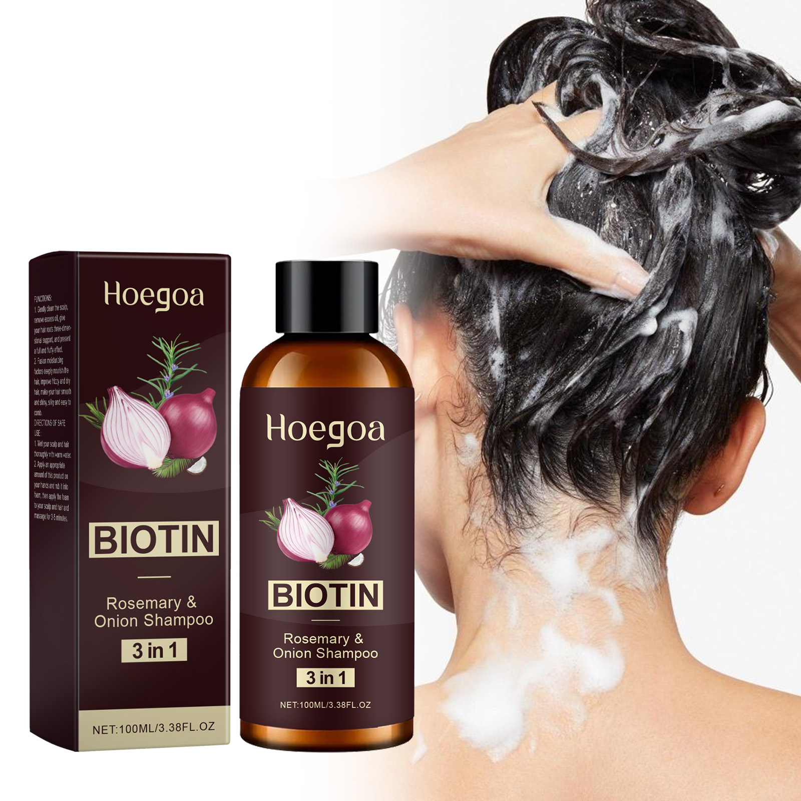 Biotin Shampoo Thickening - 3 in 1 로즈마리 비오틴 샴푸