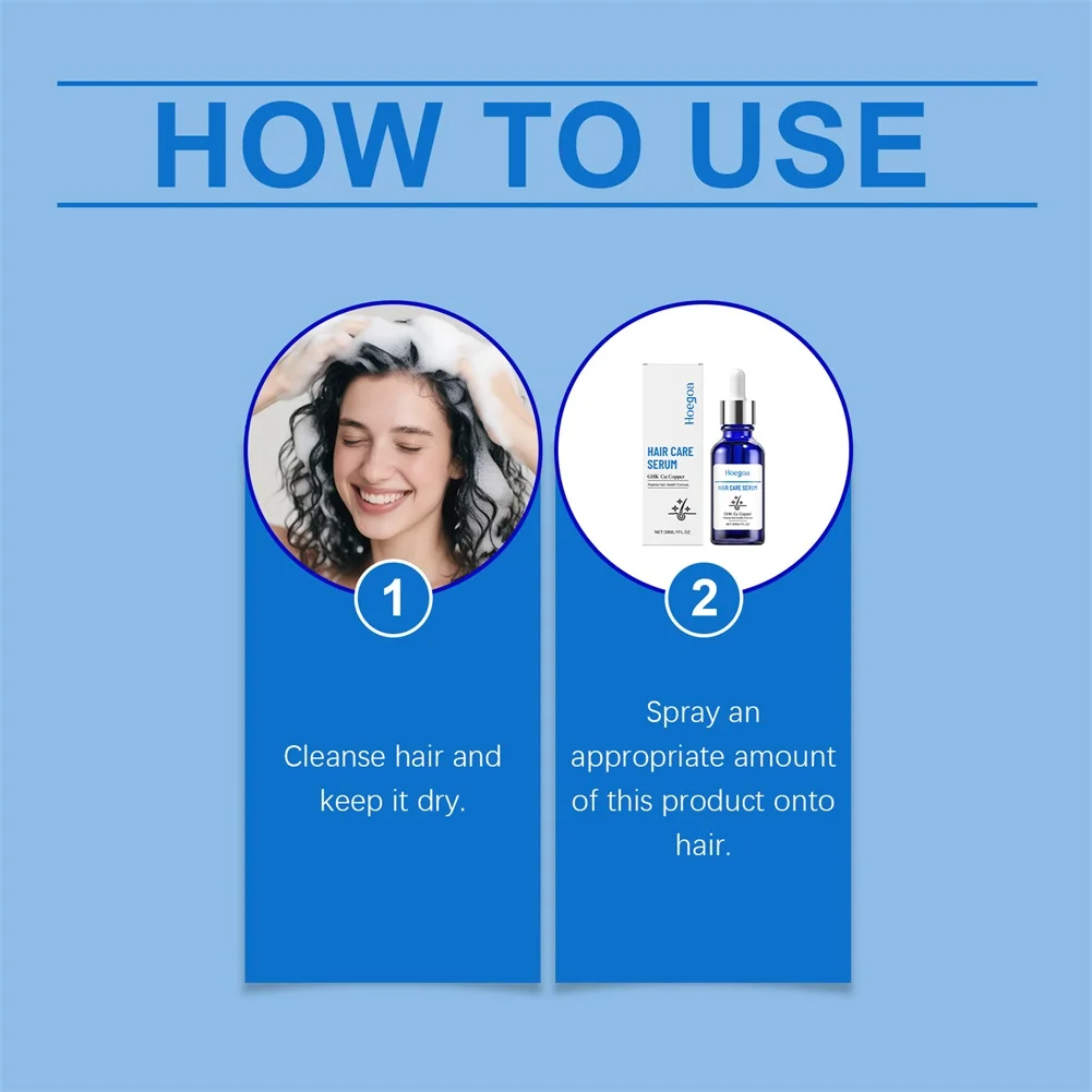 30ml GHK-Cu 펩타이드 세럼 안티 헤어 로스 강 - Hair Care Ginseng 리뷰 및 가격
