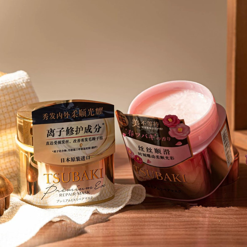 일본 TSUBAKI 프리미엄 리페어 헤어 마스크, 건조 - Hair Care Tsubaki 리뷰 및 가격