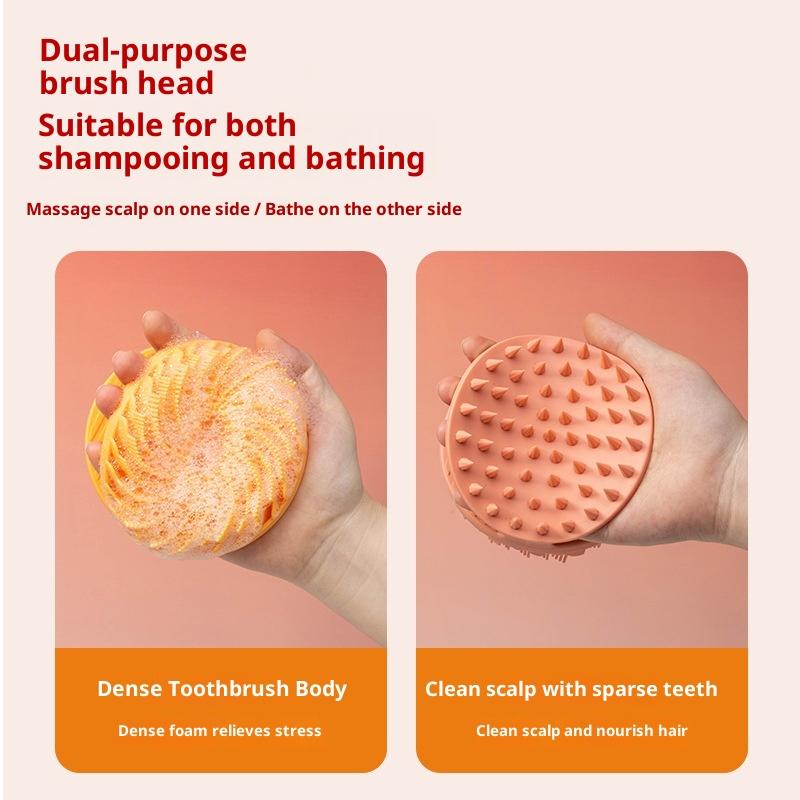 부드러운 실리콘 바디 스크러버 두피 각질 제거 무자극  - Scalp Scrub Exfoliant 리뷰 및 가격