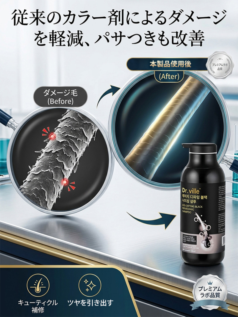 흰머리 케어 샴푸, 새치 방지 트리트먼트, 탈모 예방을 - Hair Care With Protein 리뷰 및 가격