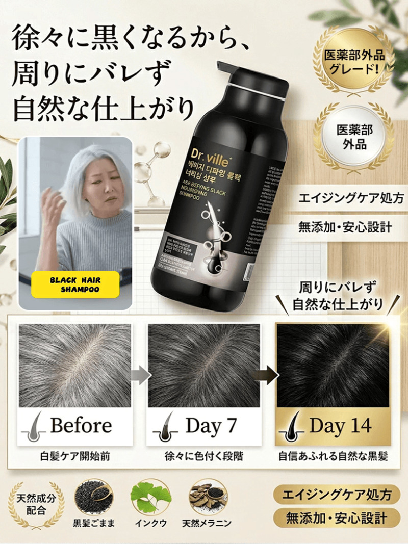 흰머리 케어 샴푸, 새치 방지 트리트먼트, 탈모 예방을 - Hair Care With Protein 리뷰 및 가격
