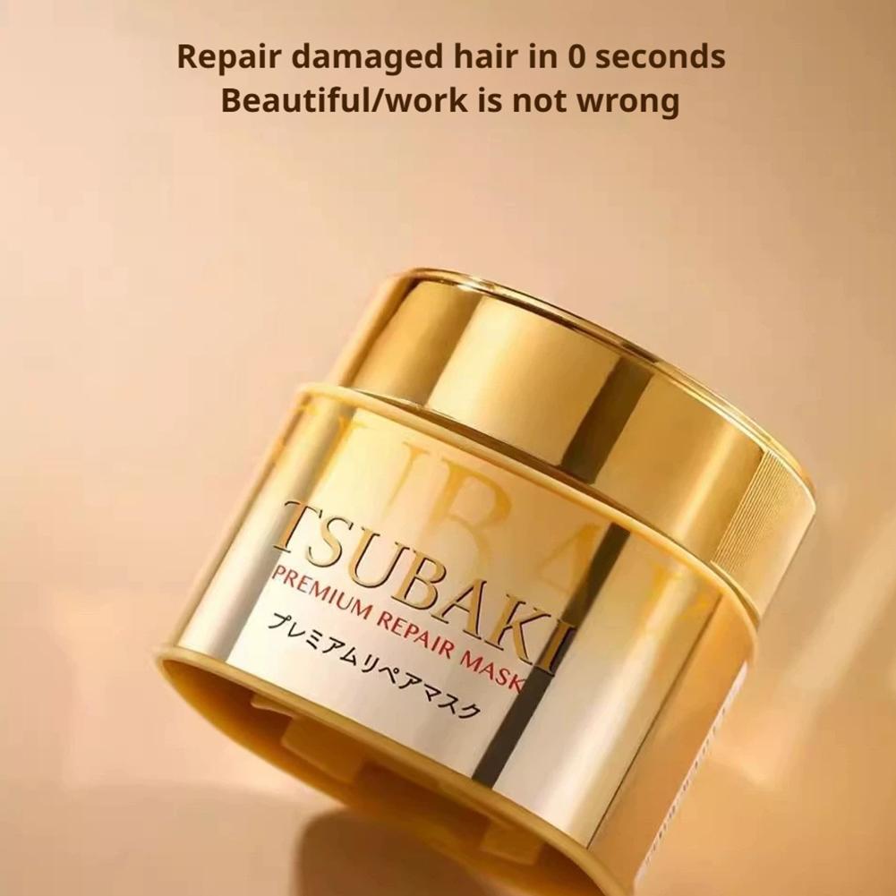 TSUBAKI 영양 헤어 마스크 180g 손상된 파마  - Hair Care Tsubaki 리뷰 및 가격