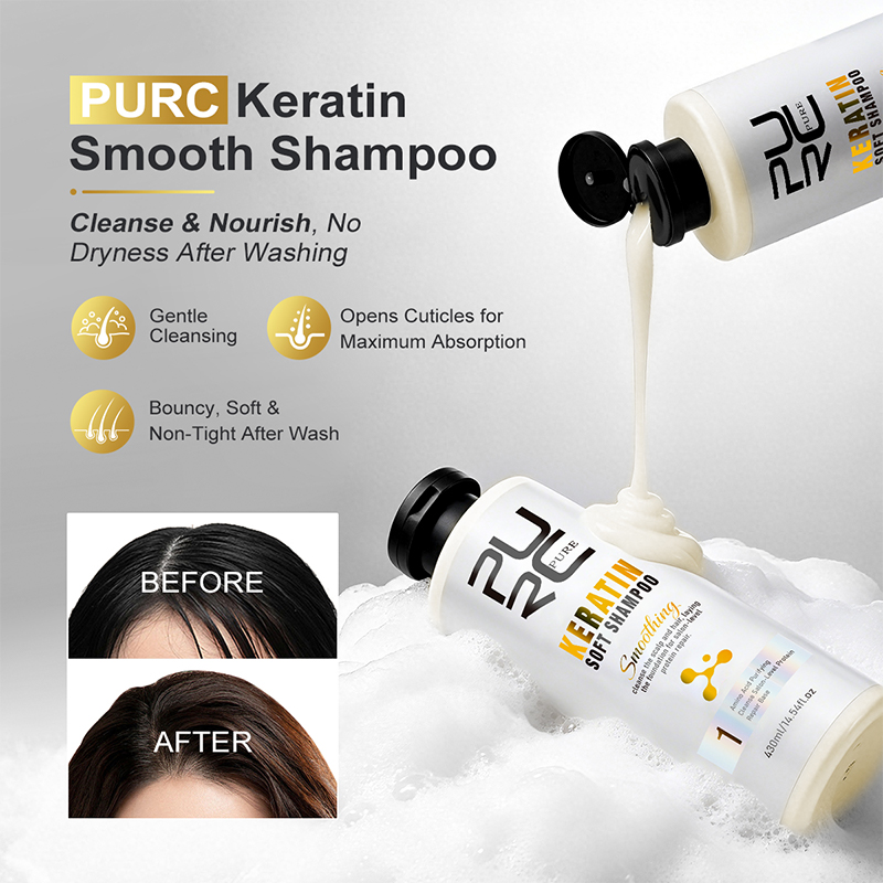 PURC 케라틴 트리트먼트 헤어 케어 세트 스트레이트닝 - Hair Care Keratin 리뷰 및 가격