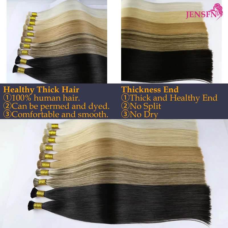 JENSFN I 팁 헤어 익스텐션 1g/스트랜드 16- - Hair Care Keratin 리뷰 및 가격