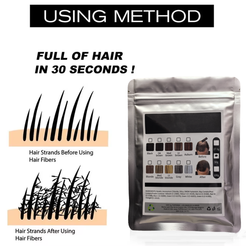 100g 헤어 섬유 케라틴 헤어 빌딩 파이버 파우더 즉 - Hair Care With Protein 리뷰 및 가격