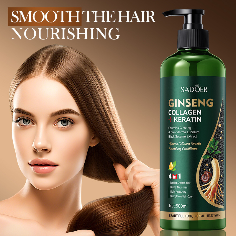 인삼 콜라겐 케라틴 헤어 컨디셔너 500ml SADOE - Hair Care Ginseng 리뷰 및 가격