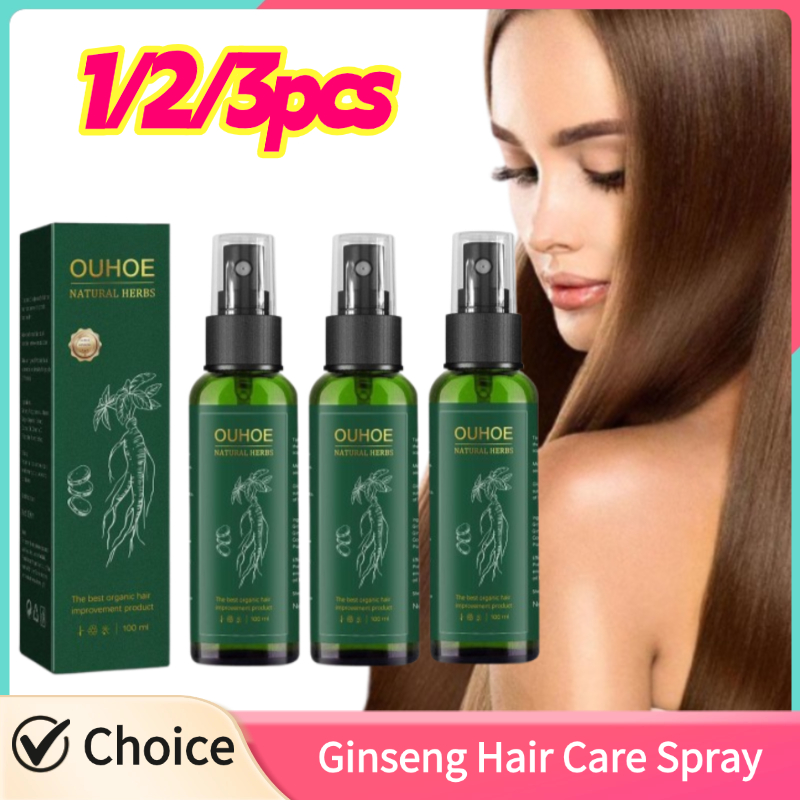 1/2/3pcs 남성 여성을위한 인삼 헤어 세럼은 두피 - Hair Care Ginseng 리뷰 및 가격
