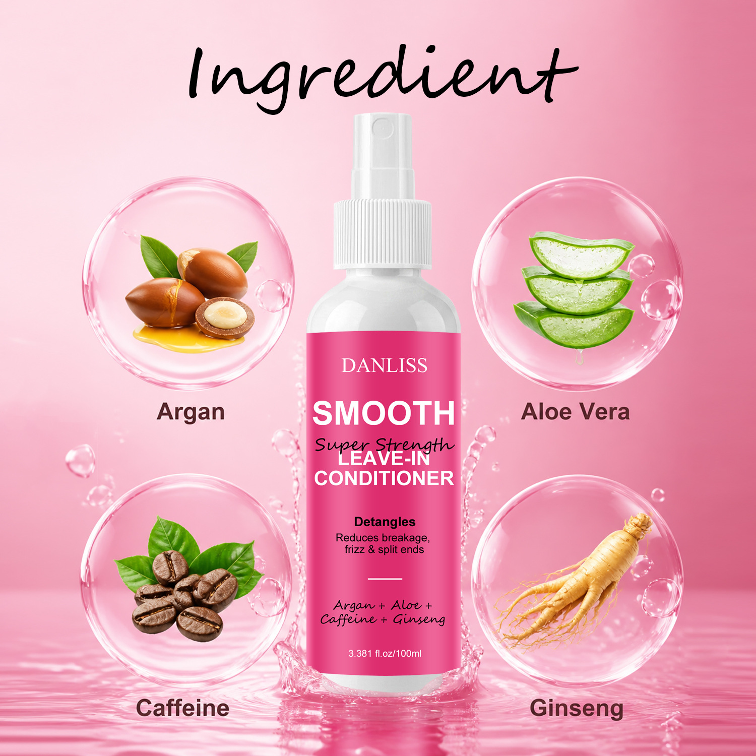 부드러운 슈퍼 강력 리브인 컨디셔너 - 아르간, 알로에 - Hair Care Ginseng 리뷰 및 가격