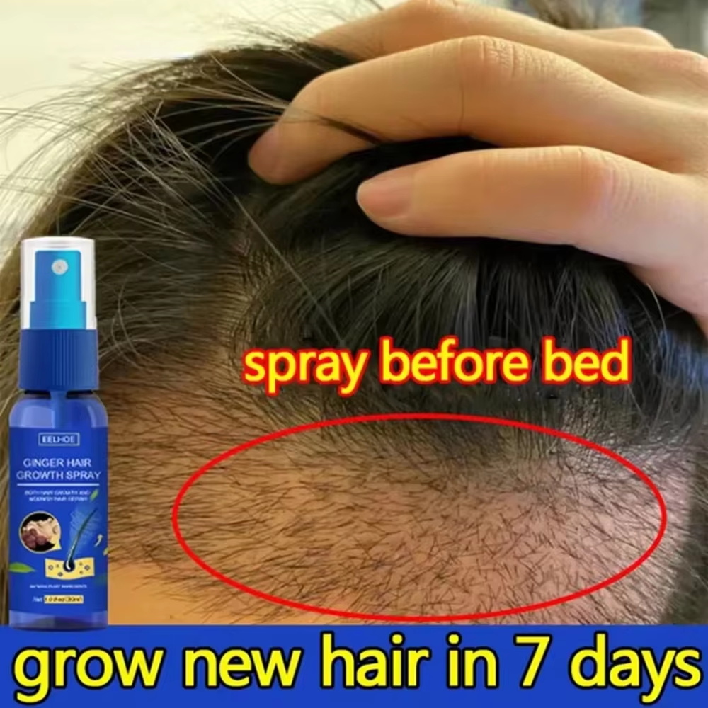빠른 생강 모발 성장 스프레이, 모발 뿌리 강화, 탈모 - Hair Care With Protein 리뷰 및 가격