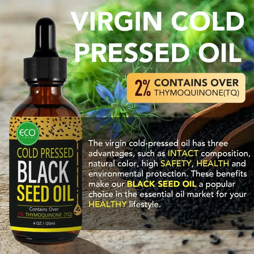 30/60/120ml 다용도 블랙 시드 오일 냉압착 버 - Castor Oil Cold Press 리뷰 및 가격