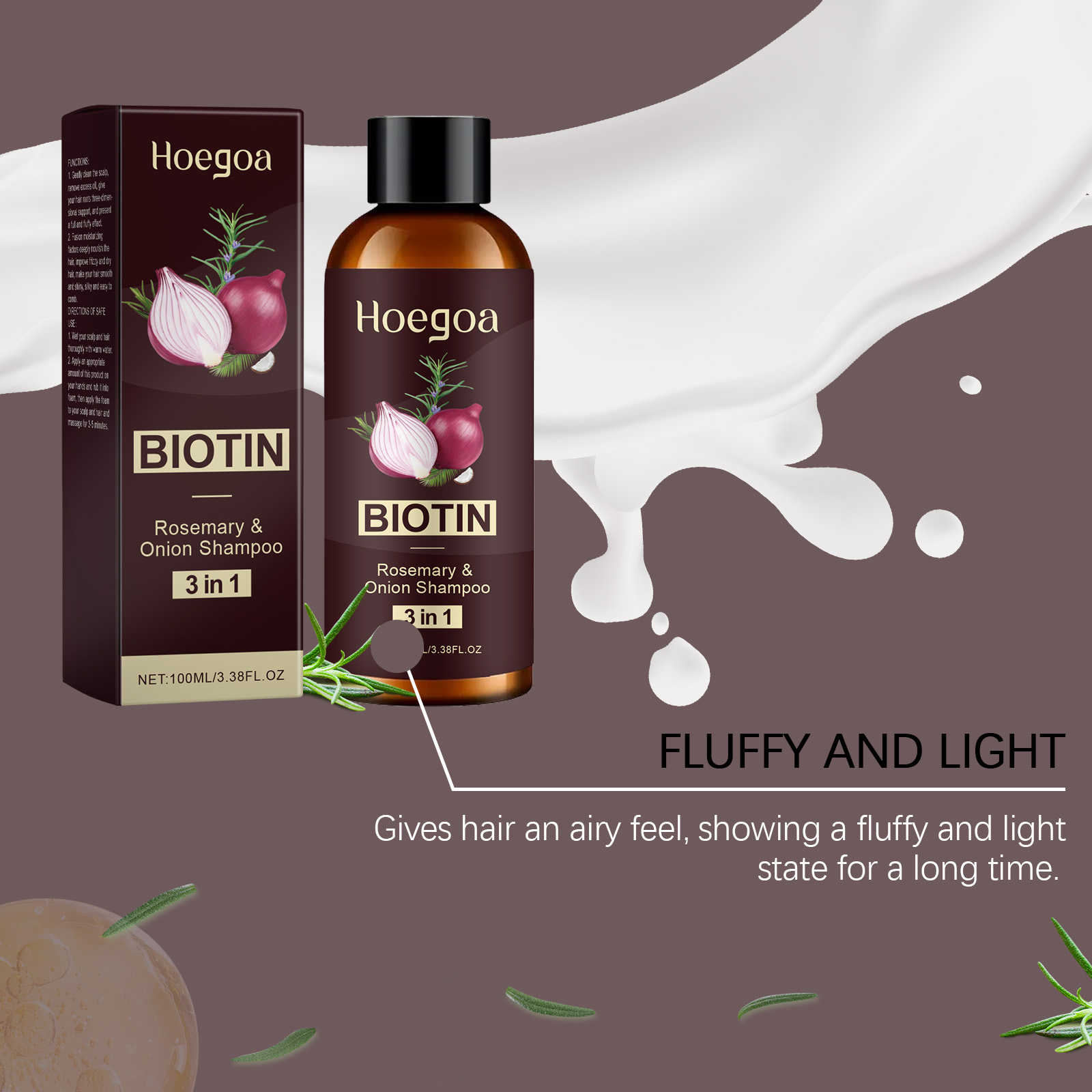호에고아 3 in 1 어니언 비오틴 샴푸, 풍성한 볼륨 - Biotin Shampoo Thickening 리뷰 및 가격