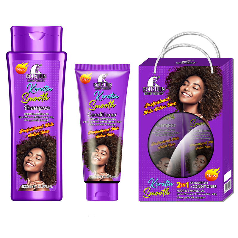 케라틴 샴푸 + 컨디셔너 세트는 두피를 세정하고, 모발 - Hair Care Keratin 리뷰 및 가격