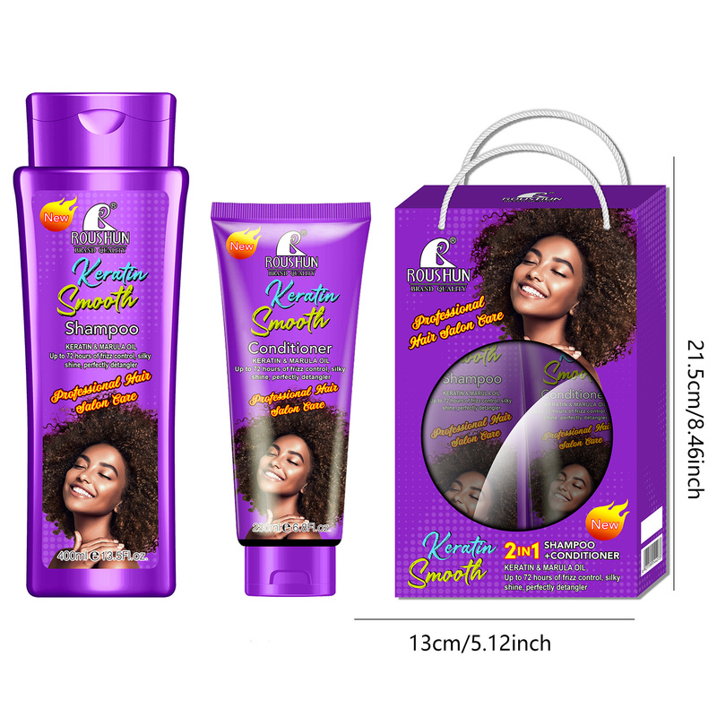 케라틴 샴푸 + 컨디셔너 세트는 두피를 세정하고, 모발 - Hair Care Keratin 리뷰 및 가격
